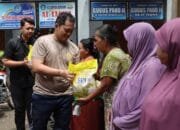 Tak Hanya Ngebut di Alam, Komunitas Trail Nganjuk Ikut Tebar Kebaikan Bareng Kapolres