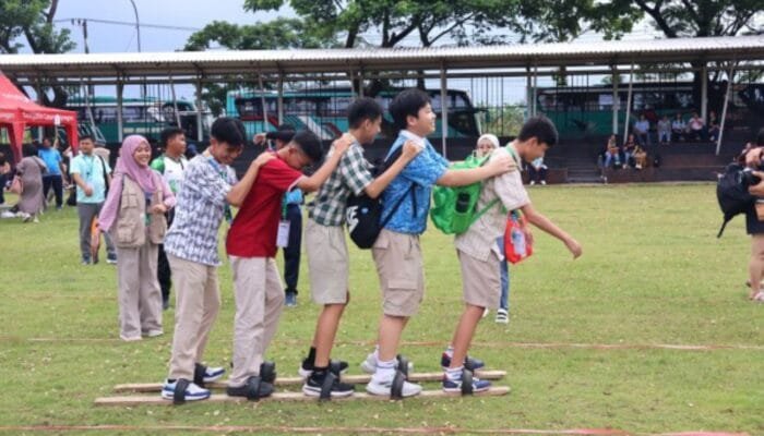 Permainan Tradisional Indonesia Curi Perhatian Peserta ASMOPSS