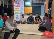 Kapolsek Turun ke Lapangan, Pos Kamling Kaloran Nganjuk Siap Dinilai