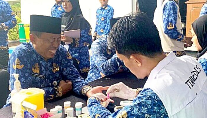 ASN Antri Panjang, Layanan Cek Kesehatan Bojonegoro Jadi Buruan