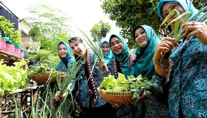 Pekarangan Warga Guyangan Bojonegoro Jadi Lumbung Pangan Keluarga