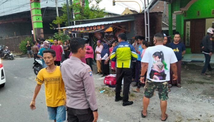 Kecelakaan Sore di Jalur Bojonegoro–Babat, Dua Motor Ringsek