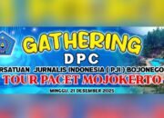 Gathering di Pacet: Soliditas PJI Bojonegoro Makin Kuat, Ini Buktinya