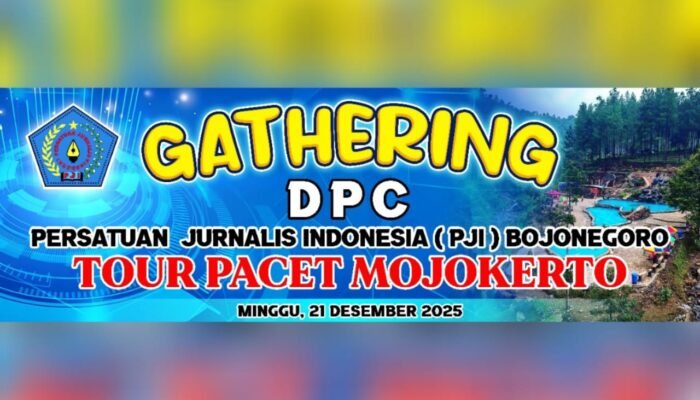Gathering di Pacet: Soliditas PJI Bojonegoro Makin Kuat, Ini Buktinya
