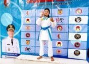Kejurkab Karate Bojonegoro 2025: Aqilla Navyra Azzawa Tampil Paling Gemilang