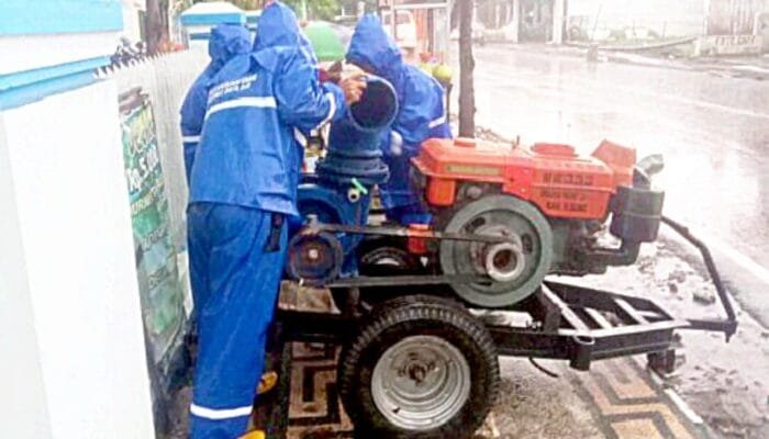 Hujan Tinggi Tak Lagi Jadi Momok, Pompa Air Bojonegoro Terbukti Efektif