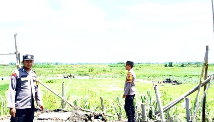 Isu Tambang Pasir Liar di Kunjang Kediri Dijawab Polisi, Kapolsek Cek Lokasi