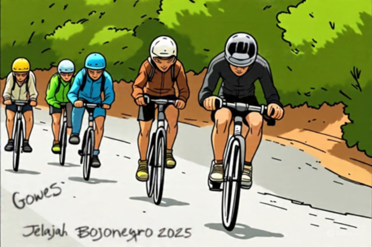 Bukan Hanya Funbike, Gowes Jelajah Bojonegoro 2025 Jadi Ajang Pesta Komunitas Sepeda IMG 20251220 WA0000
