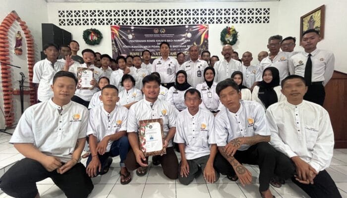 Remisi Natal Dibagikan, Ini Daftar Penerima di Lapas Kediri