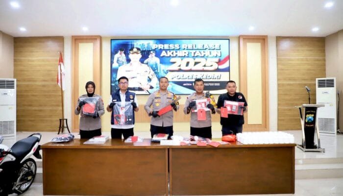 Laka Lantas dan Pelanggaran Menurun, Kesadaran Warga Kediri Meningkat