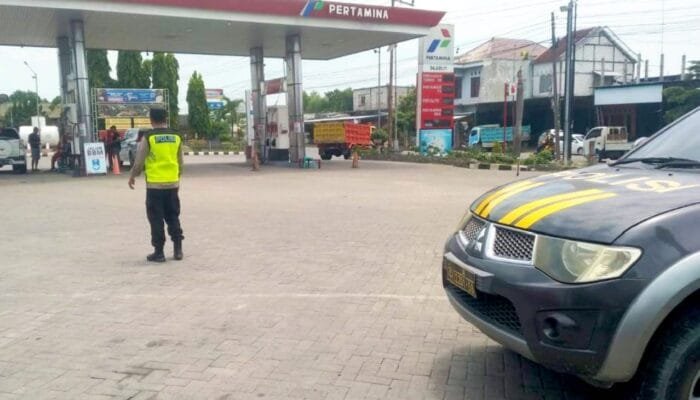 Stok Aman, Antrean Nihil: Hasil Patroli Polsek Balen Bojonegoro di SPBU