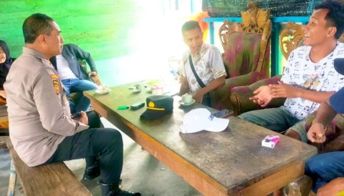 Sinergi Polisi dan Warga, Patroli Dialogis Kepohbaru Bojonegoro Diperkuat