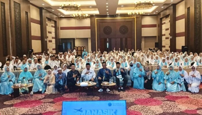 Menuju Tanah Suci, 200 Jamaah Samira Travel Ikuti Manasik Umroh