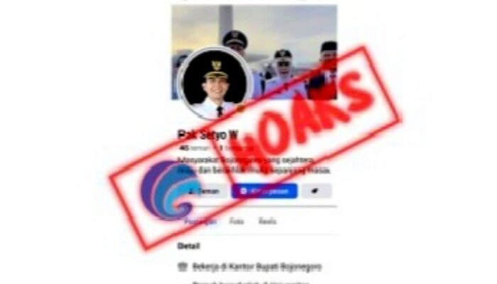 Akun Facebook Catut Nama Bupati Bojonegoro, Pemkab Tegaskan Itu Penipuan