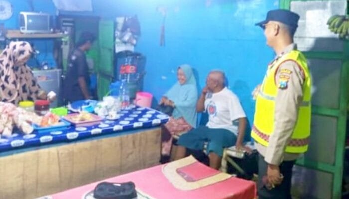 Patroli Malam Polsek Kanor Bojonegoro Sisir Jalan PUK dan Pemukiman