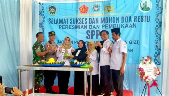 Sinergi TNI–Polri dan Pemkab Lamongan, Dapur Makan Bergizi Gratis Hadir di Brondong