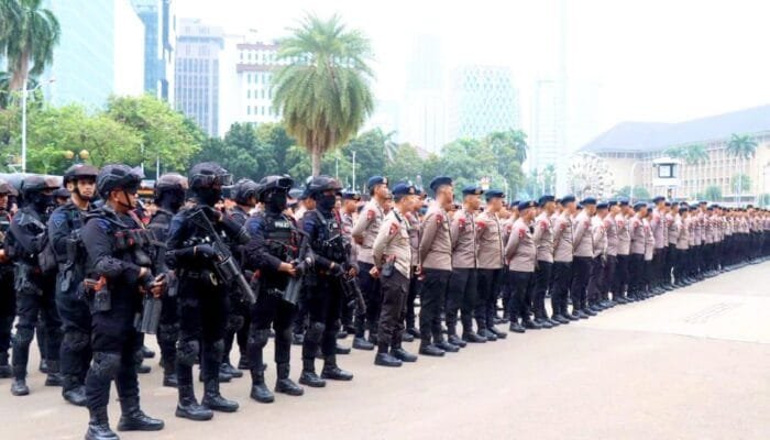 Dua Titik Aksi Unjuk Rasa di Jakarta Pusat