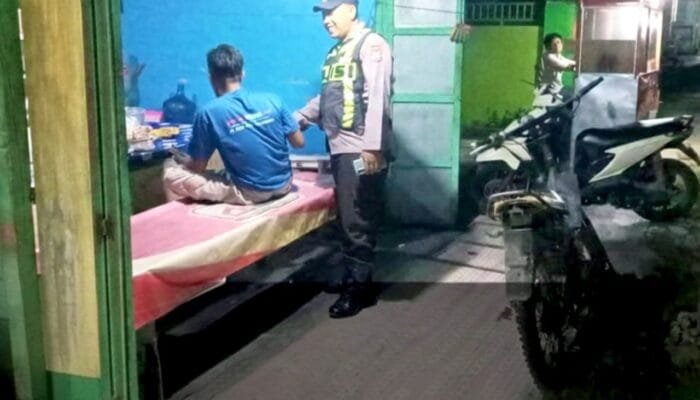 Patroli Dialogis Polsek Kanor Bojonegoro, Warga Diajak Lebih Peduli Kamtibmas