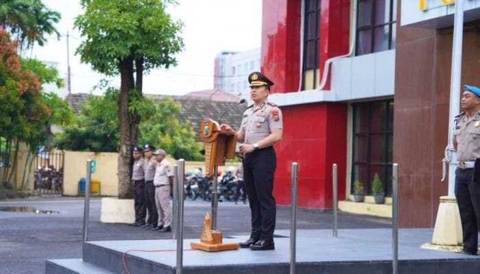 Curah Hujan Tinggi, Polres Bojonegoro Perketat Himbauan Kewaspadaan