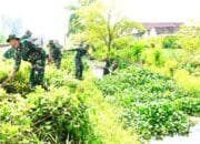 Cuaca Ekstrem, TNI dan Warga Sukorejo Bojonegoro Turun Bersihkan Sungai IMG 20260120 WA0027