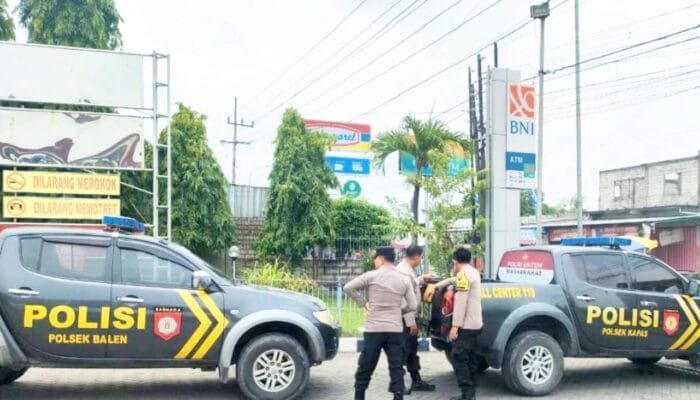 Sinergi Dua Polsek di Bojonegoro, Keamanan Perbatasan Kapas dan Balen Diperketat