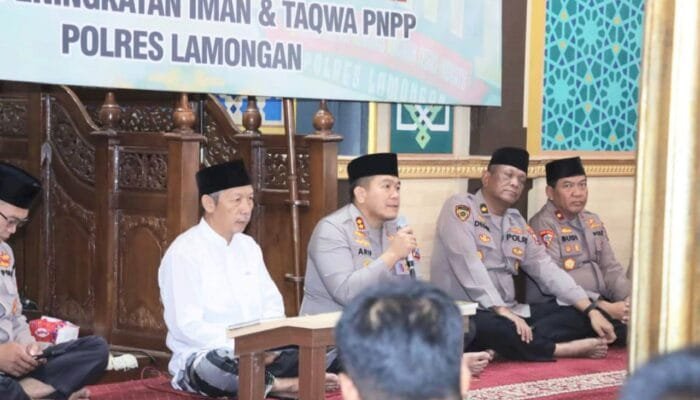 Binrohtal Perdana Kapolres Lamongan, Dorong Polisi Lebih Humanis