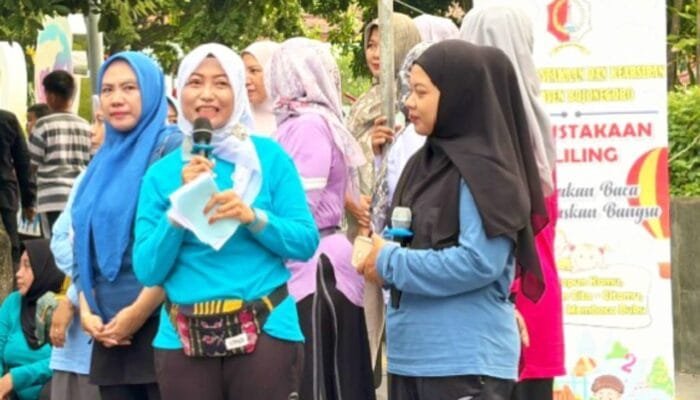 CFD Bojonegoro Jadi Ajang Literasi Anak dan Edukasi Keluarga