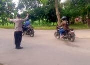 Jam Sibuk Tak Lagi Macet, Polisi Atur Lalu Lintas di Trucuk Bojonegoro