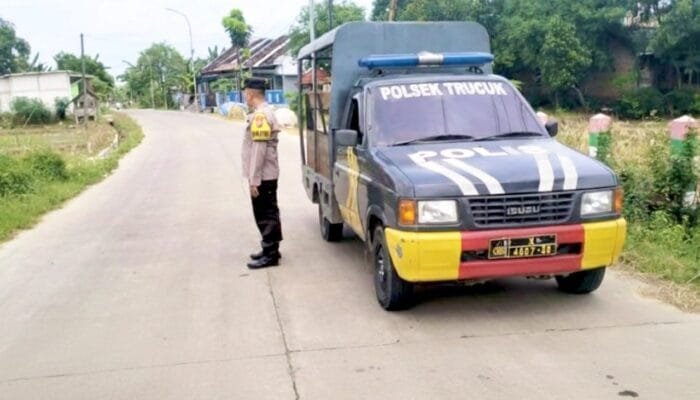 Pasar dan Perbankan Jadi Sasaran Patroli Polsek Trucuk Bojonegoro
