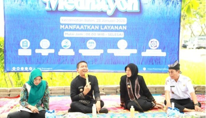 Warga Balen Curhat ke Bupati, Soal Irigasi hingga Panen Tiga Kali Setahun