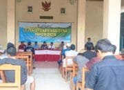 Polsek Trucuk Bojonegoro Pastikan Lelang Tanah Kas Desa Mori Berjalan Kondusif