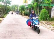 Akhirnya Mulus, Jalan Rigid Beton Lengkong Bojonegoro Dorong Ekonomi Desa