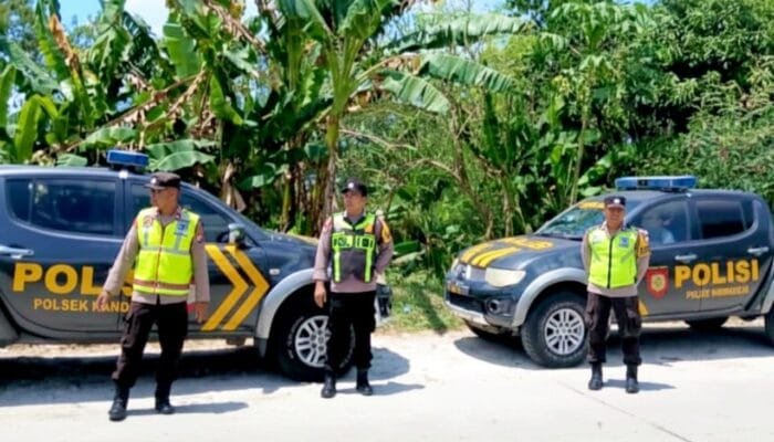 Persempit Ruang Gerak Kriminal, Patroli Bersinggungan Digencarkan di Kanor Bojonegoro