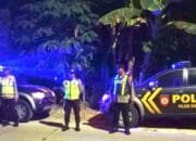 Polisi Menyisir Titik Rawan, Keamanan Perbatasan Sumberrejo Bojonegoro Diperkuat