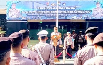 Polres Lamongan Targetkan Lalu Lintas Aman Lewat Operasi Semeru