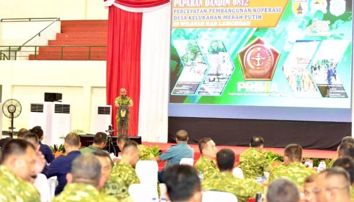 Apel Dansat TNI AD 2026, Dandim Lamongan Wakili Kodam Brawijaya