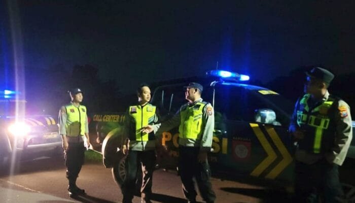 Jaga Kamtibmas Tetap Kondusif, Polsek Kedungadem Bojonegoro Turun ke Titik Rawan