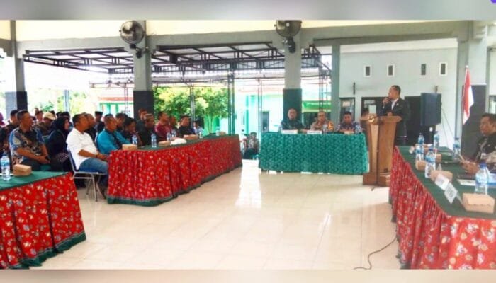 Musrenbangcam Kanor Bojonegoro 2026, Kapolsek Pastikan Proses Aman dan Kondusif