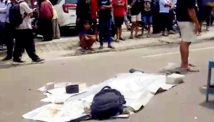 Tabrakan di Pertigaan Sumuragung Bojonegoro, Nyawa Pelajar Tak Tertolong