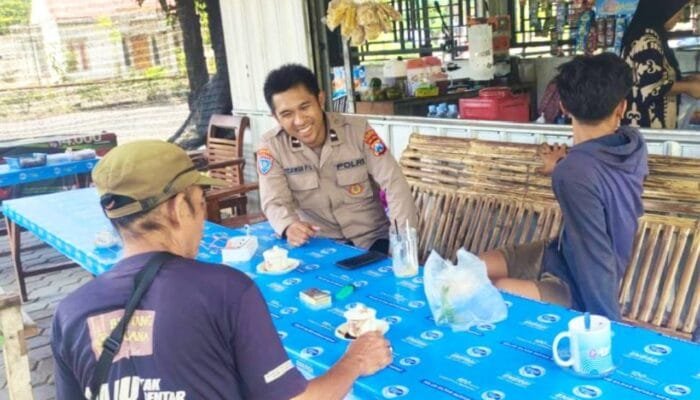 Patroli Humanis Polsek Kapas Bojonegoro, Keamanan Dijaga Lewat Dialog