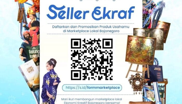 Kesempatan Emas Pelaku Ekraf Bojonegoro, Daftar Seller Sekarang