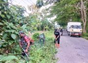Gotong Royong Lintas Sektor, Jalan Vital Laren–Blimbing Lamongan Dirapikan