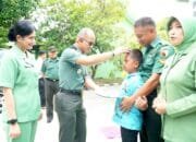 HUT ke-80 Persit KCK Lamongan, Kepedulian Nyata untuk Keluarga TNI