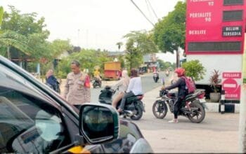 Bank, Pasar dan SPBU Jadi Fokus Patroli Polsek Sugihwaras Bojonegoro