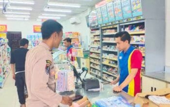 Patroli Humanis Polsek Gondang Bojonegoro, Pesan Kamtibmas Disampaikan Langsung