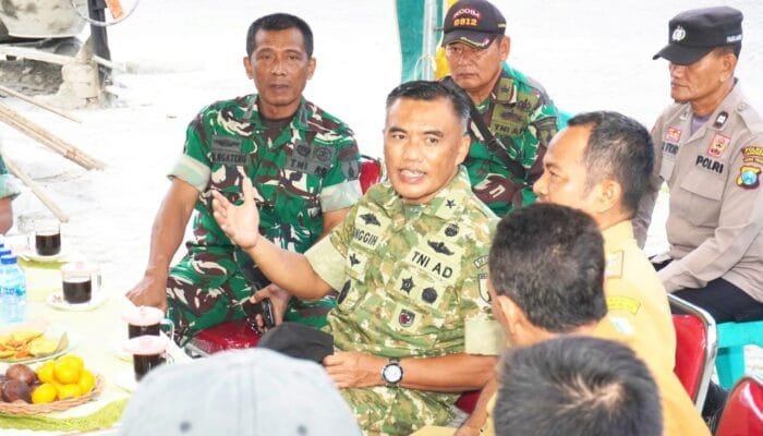 Kapok Sahli Pangdam Pastikan KDKMP Sukorejo Lamongan Tepat Mutu dan Tepat Waktu