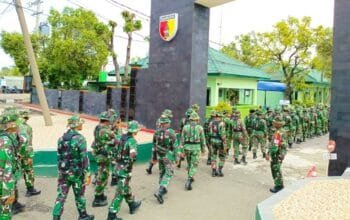 Latihan Tempur Teritorial, Prajurit Kodim Lamongan Digembleng PSJM