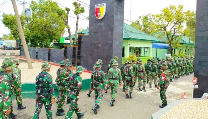 Latihan Tempur Teritorial, Prajurit Kodim Lamongan Digembleng PSJM