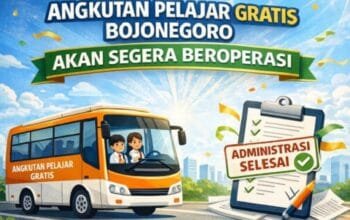 Pelajar Bojonegoro Wajib Tau, Angkutan Pelajar Gratis dan Bus Disabilitas Comeback