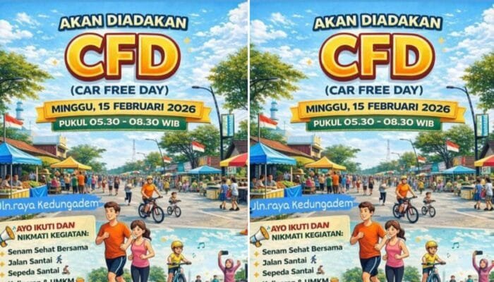CFD Kedungadem Bojonegoro: Jalan Santai, Sepeda dan Festival Kuliner